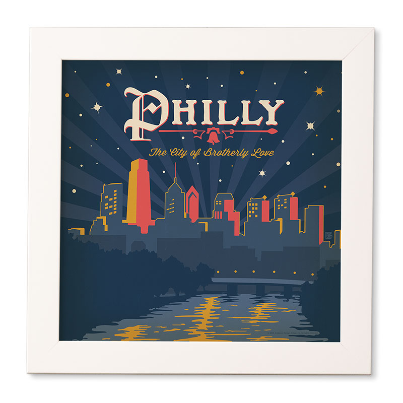 Anderson Design Group Philly Framed Wall Art