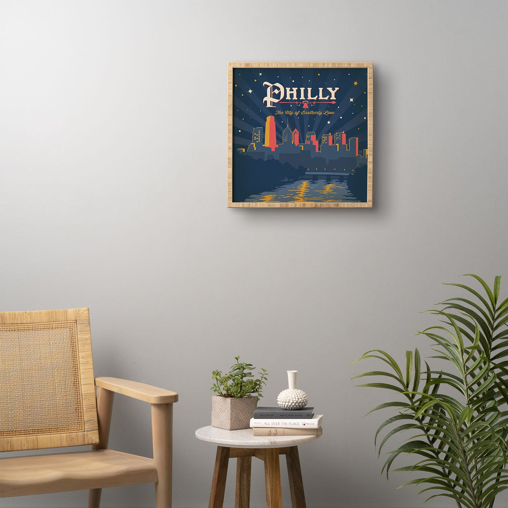 Anderson Design Group Philly Framed Wall Art