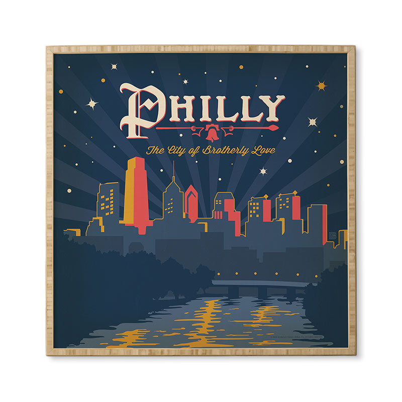 Anderson Design Group Philly Framed Wall Art