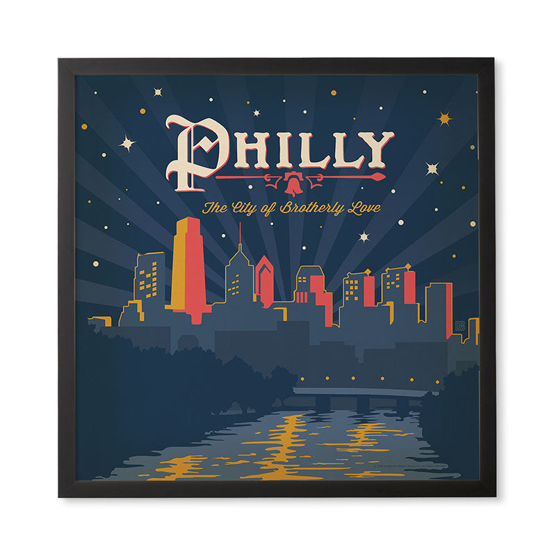 Anderson Design Group Philly Framed Wall Art