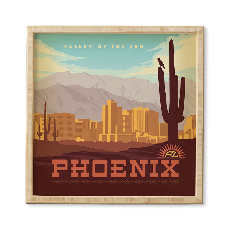 Anderson Design Group Phoenix Framed Wall Art