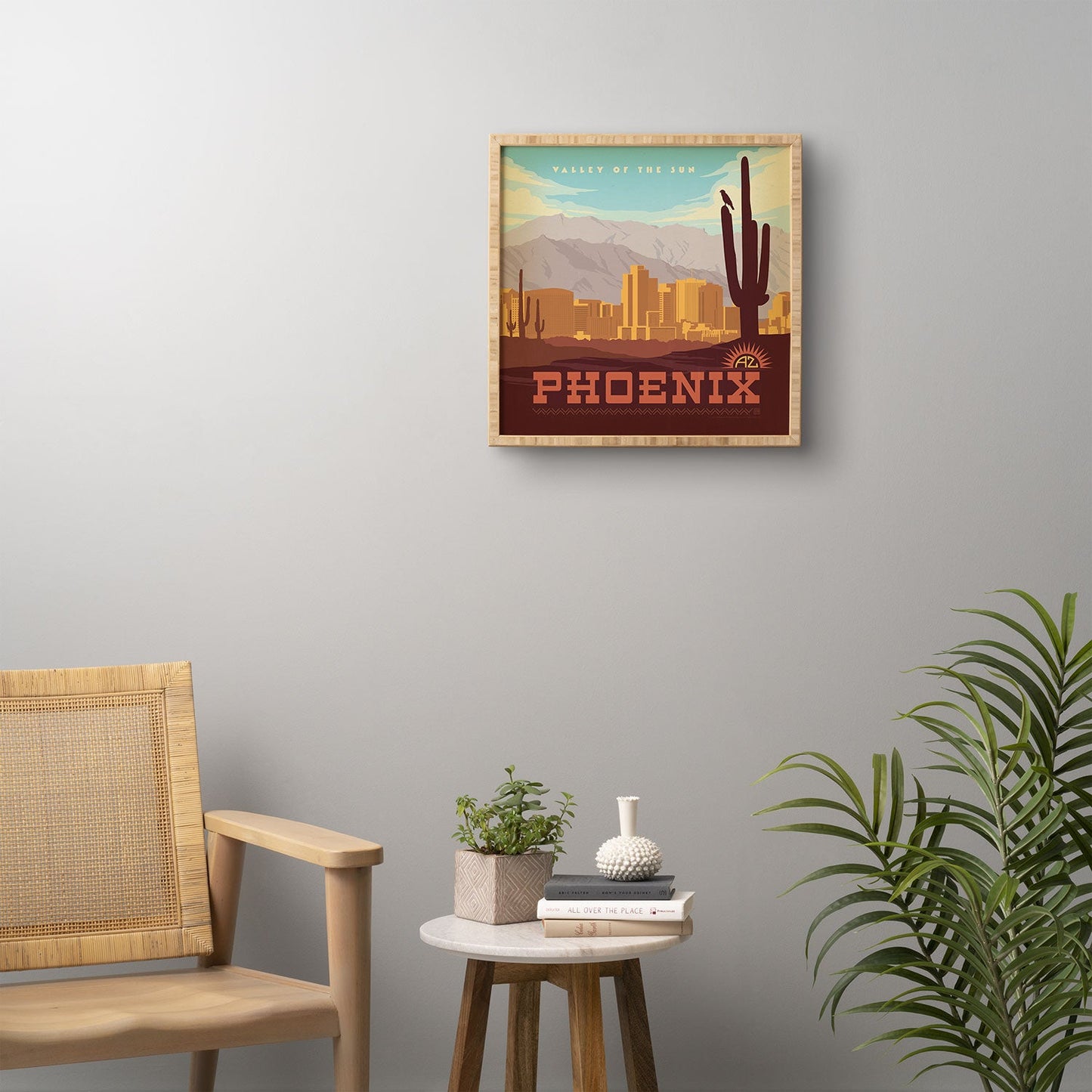 Anderson Design Group Phoenix Framed Wall Art