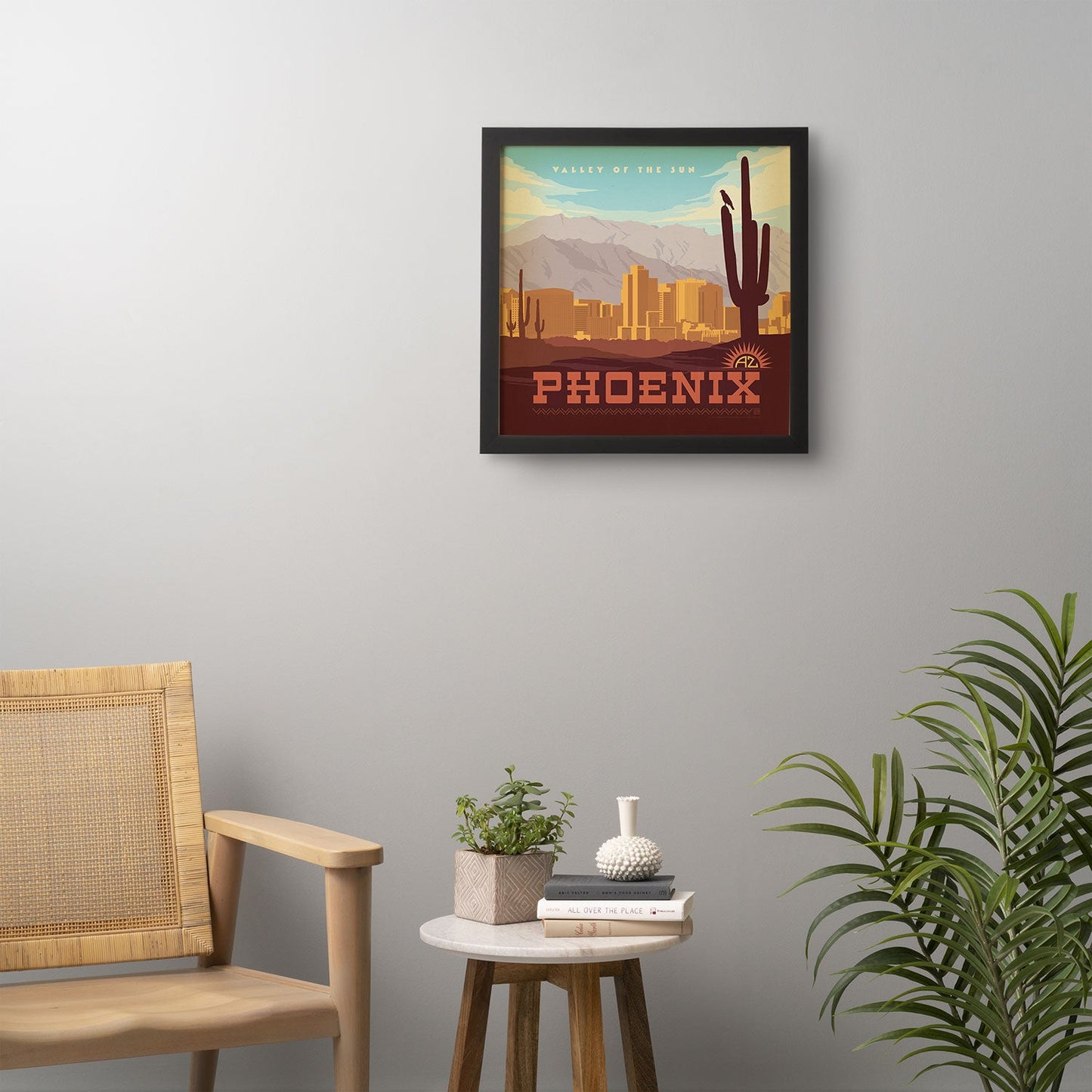 Anderson Design Group Phoenix Framed Wall Art