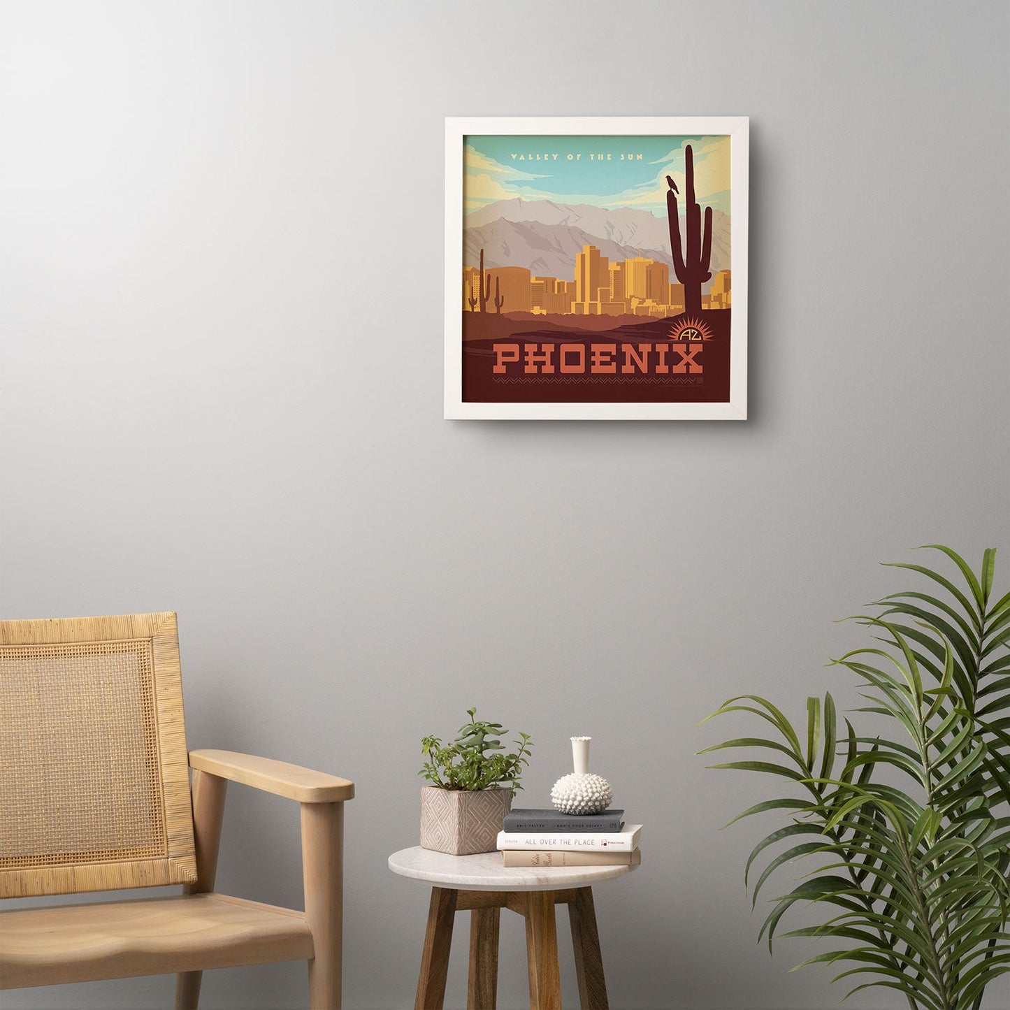 Anderson Design Group Phoenix Framed Wall Art