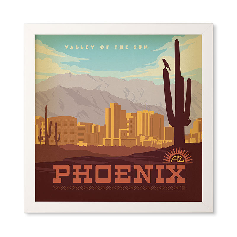 Anderson Design Group Phoenix Framed Wall Art