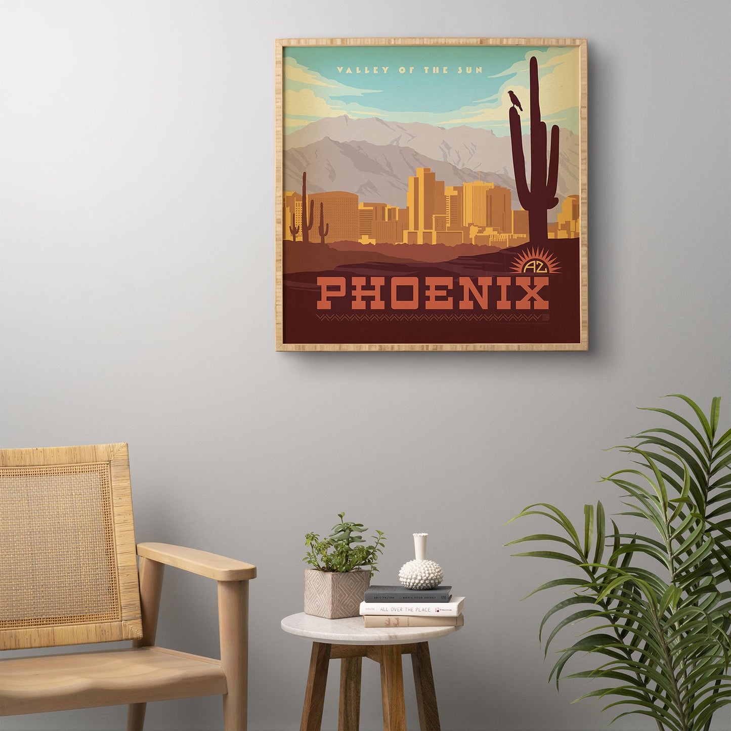 Anderson Design Group Phoenix Framed Wall Art