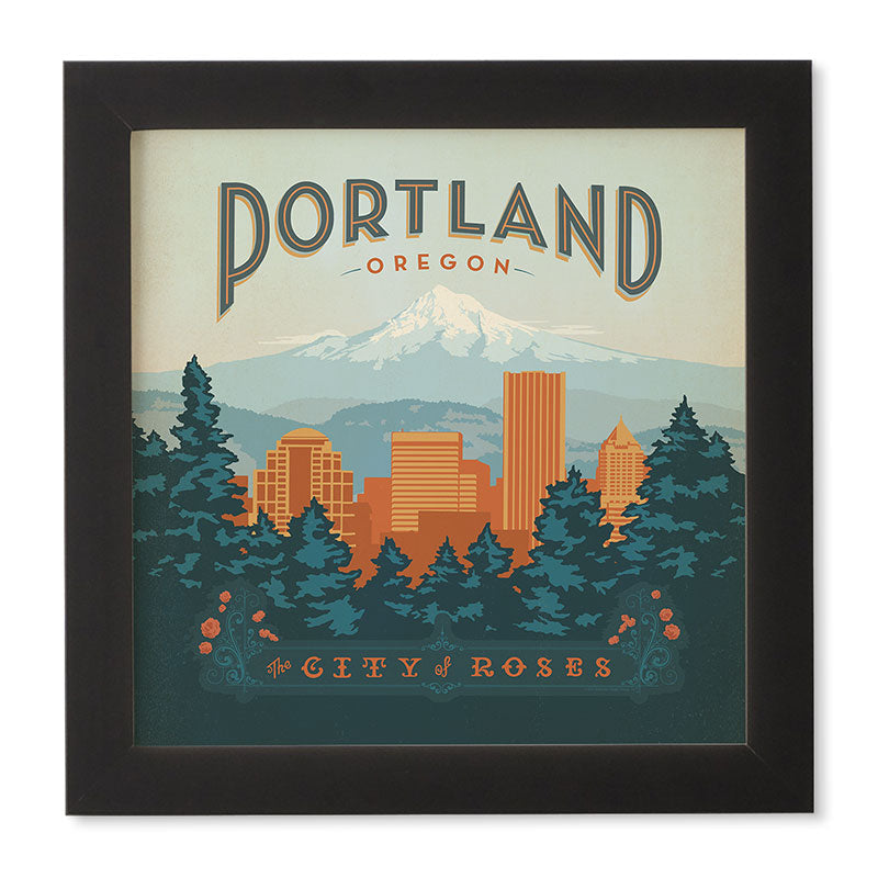 Anderson Design Group Portland Framed Wall Art