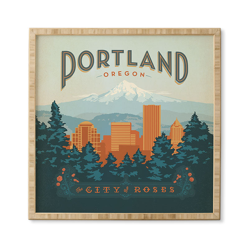 Anderson Design Group Portland Framed Wall Art