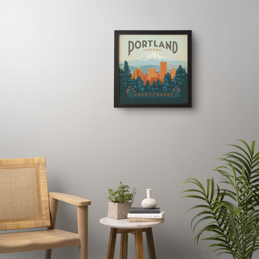 Anderson Design Group Portland Framed Wall Art