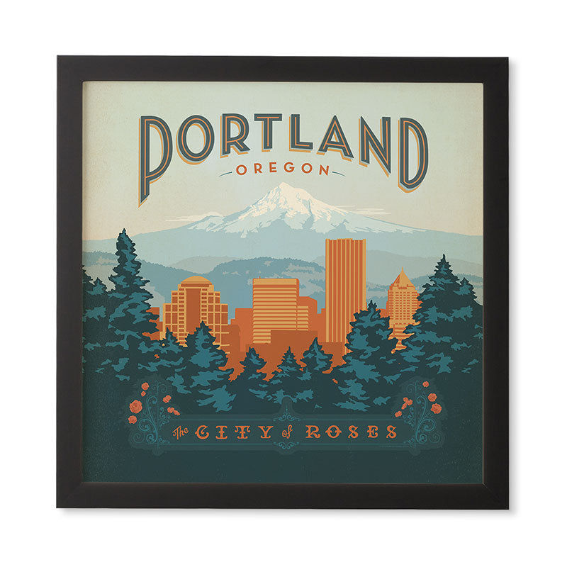 Anderson Design Group Portland Framed Wall Art