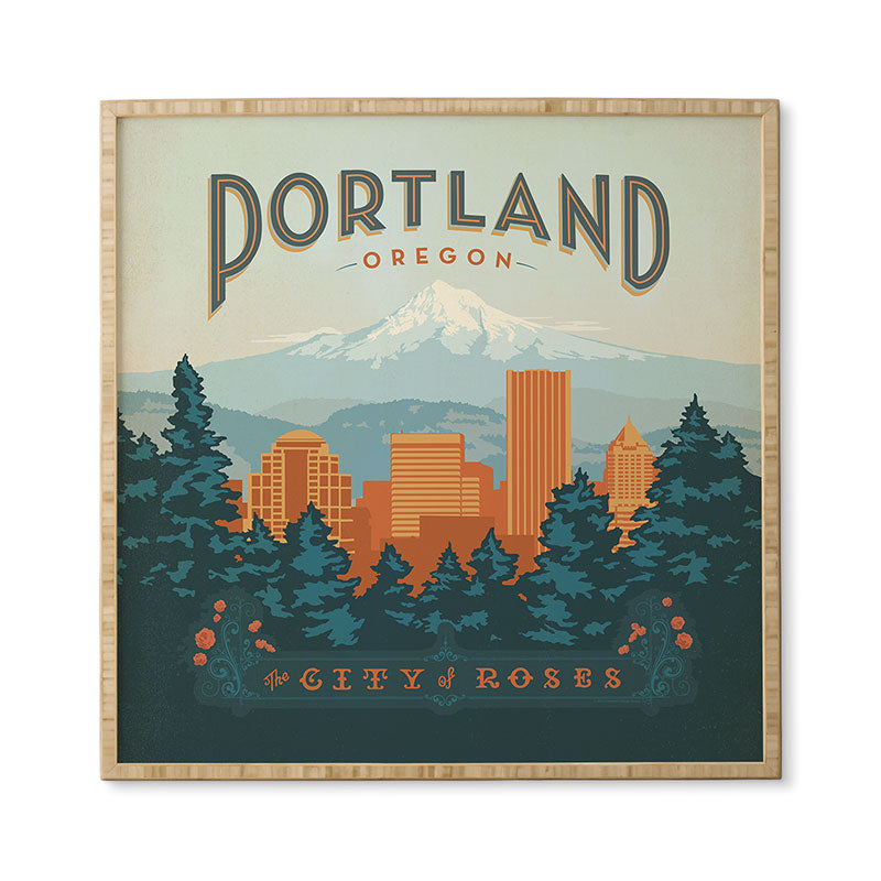 Anderson Design Group Portland Framed Wall Art