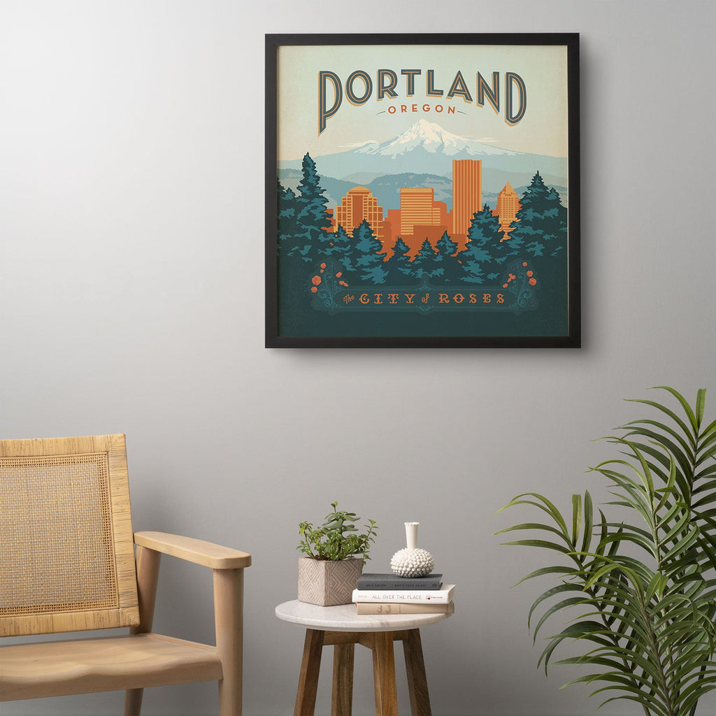 Anderson Design Group Portland Framed Wall Art