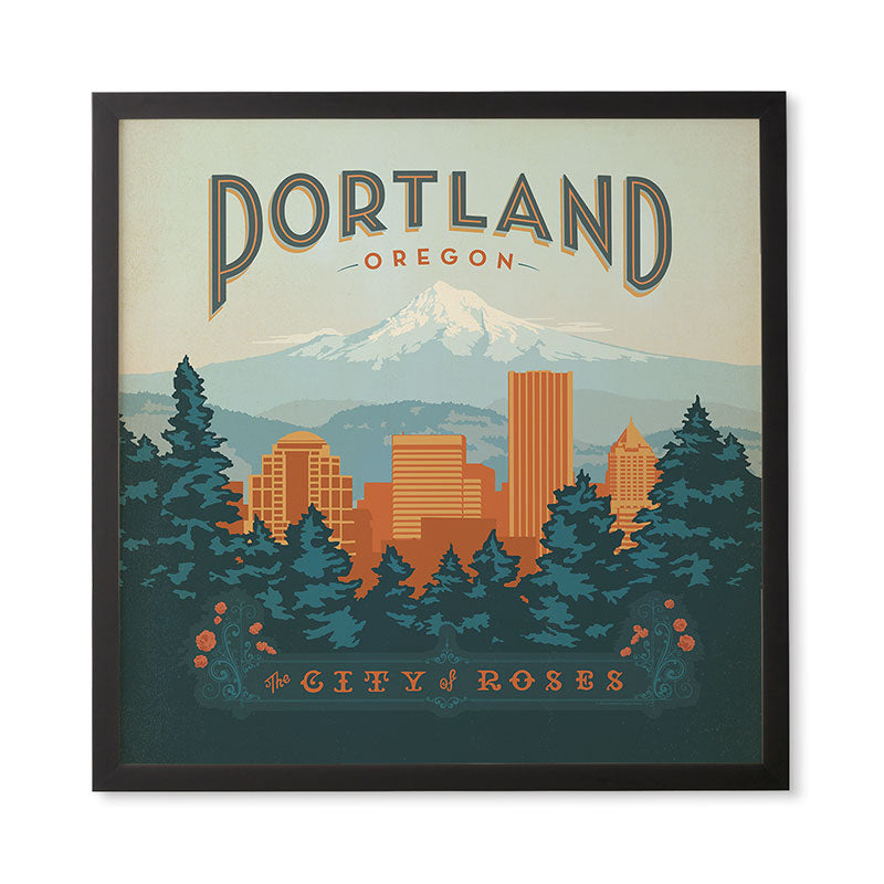 Anderson Design Group Portland Framed Wall Art