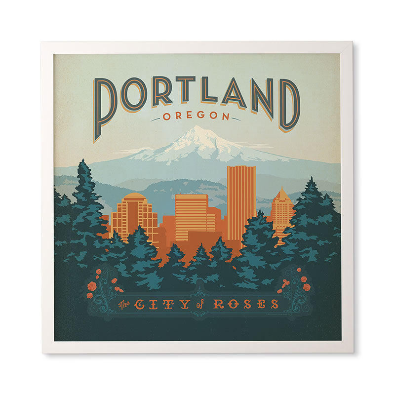 Anderson Design Group Portland Framed Wall Art