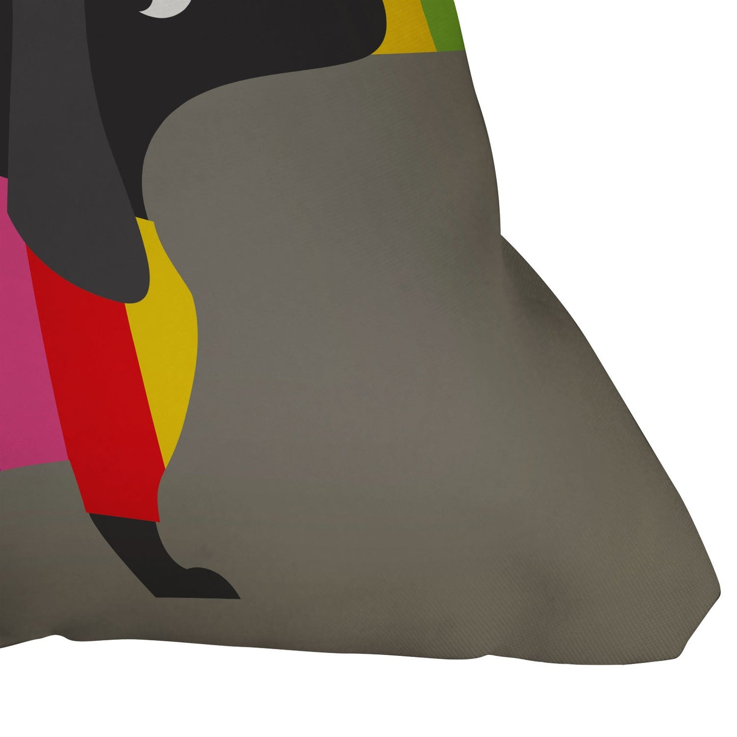 Anderson Design Group Rainbow Dogs Throw Pillow