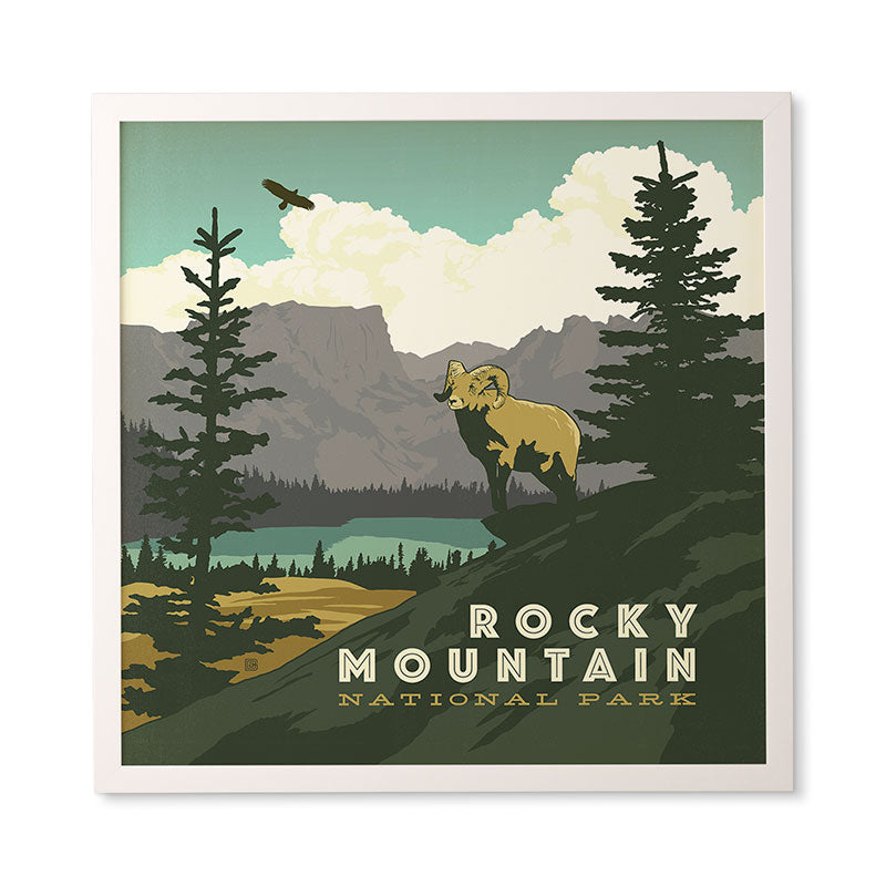 Anderson Design Group Rocky Mountain National Park Framed Wall Art