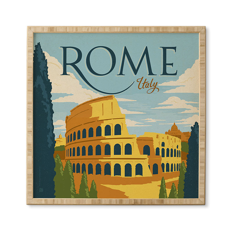 Anderson Design Group Rome Framed Wall Art