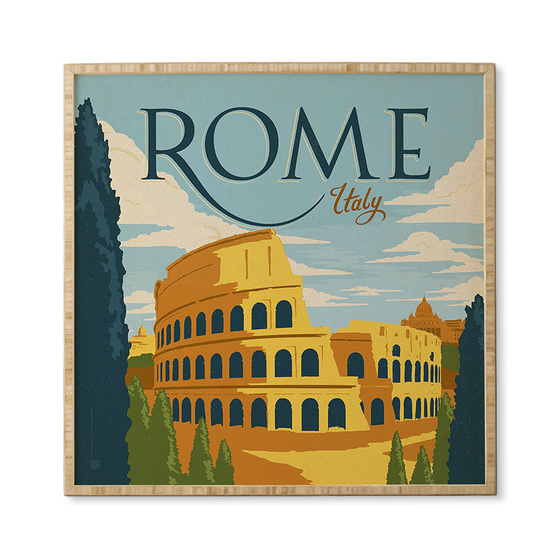 Anderson Design Group Rome Framed Wall Art