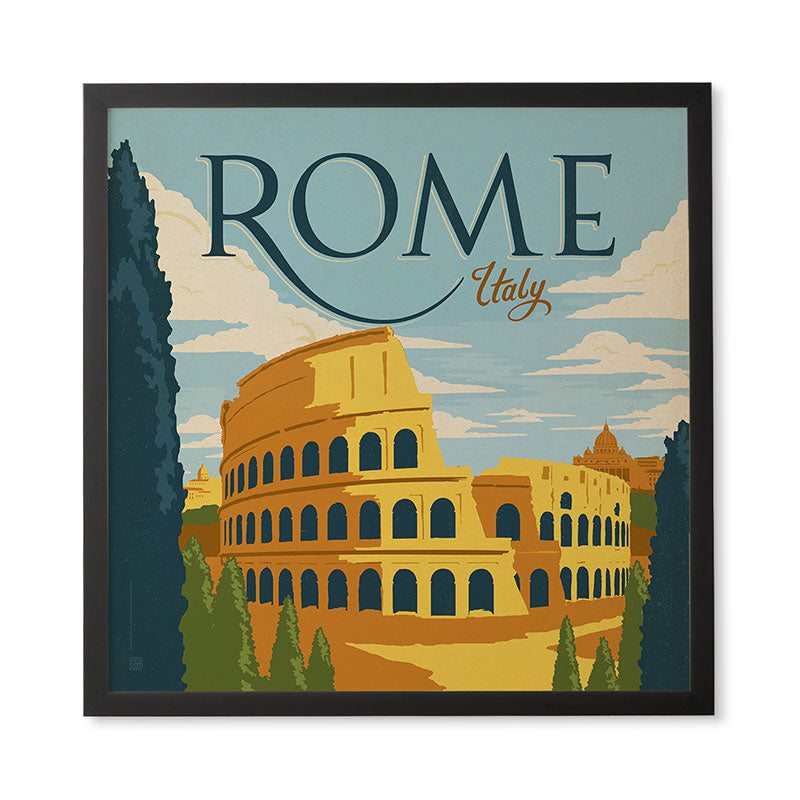 Anderson Design Group Rome Framed Wall Art