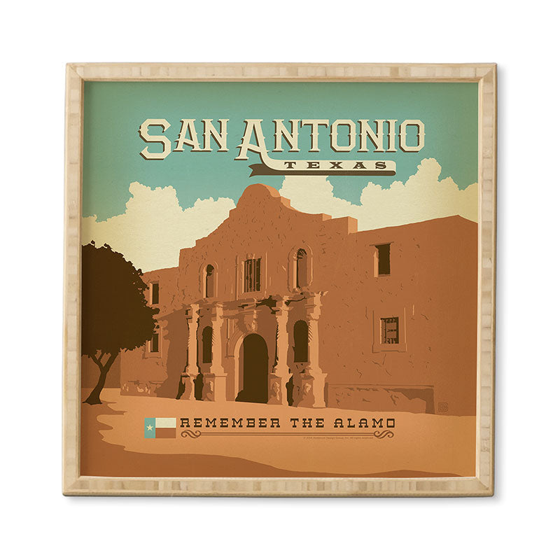 Anderson Design Group San Antonio Framed Wall Art