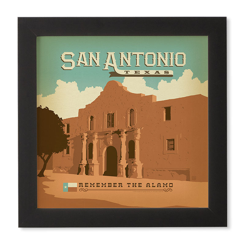 Anderson Design Group San Antonio Framed Wall Art