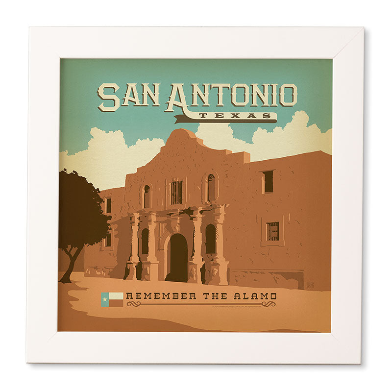 Anderson Design Group San Antonio Framed Wall Art