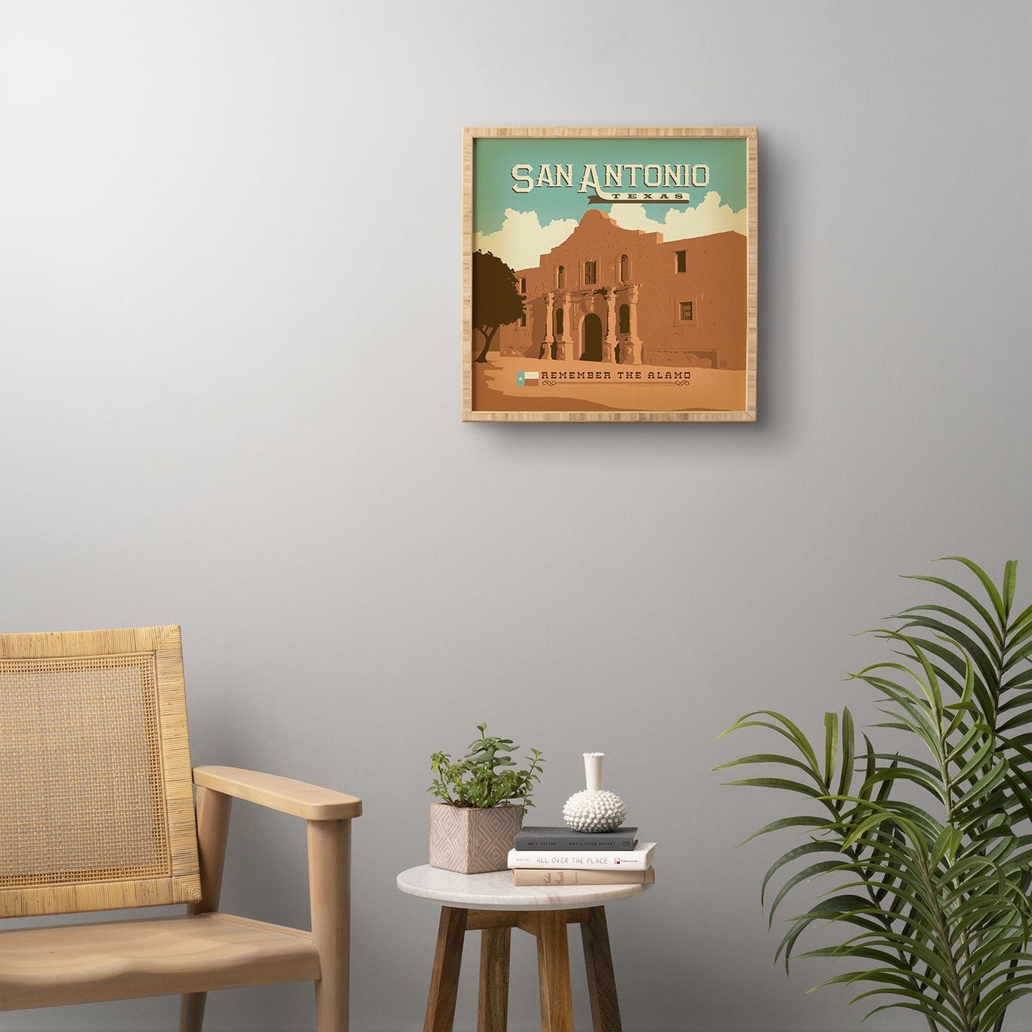 Anderson Design Group San Antonio Framed Wall Art