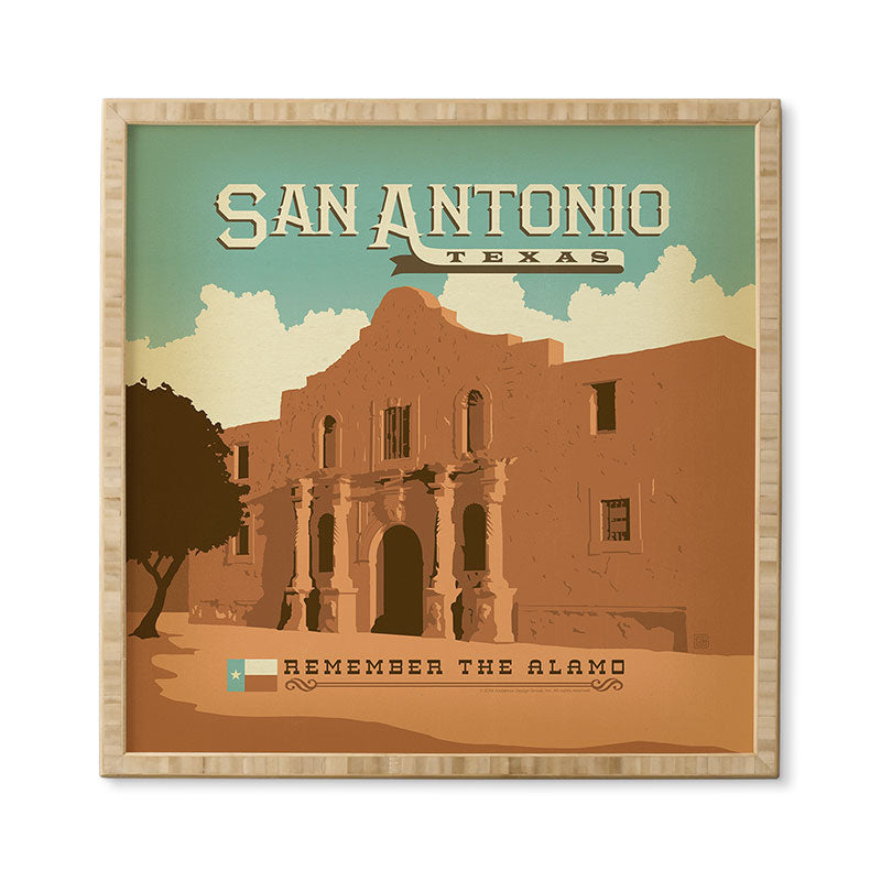 Anderson Design Group San Antonio Framed Wall Art