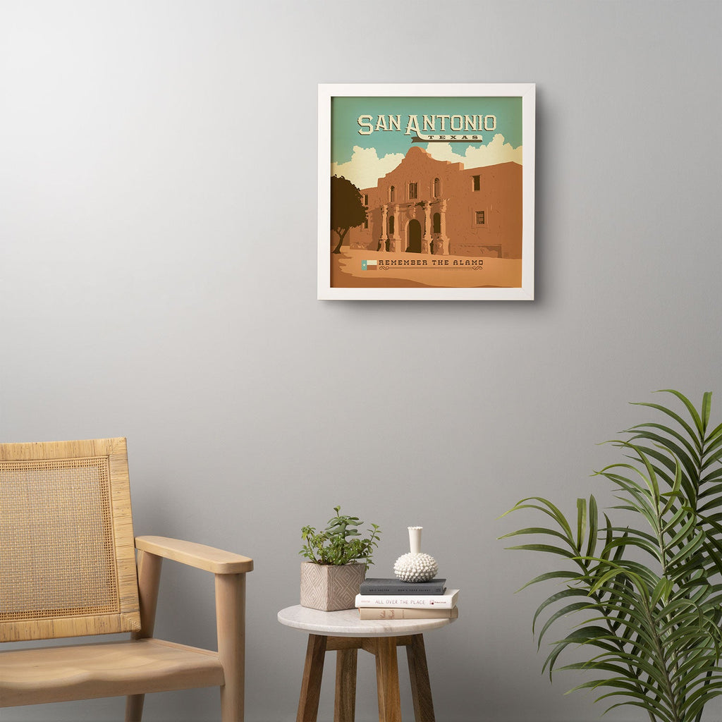 Anderson Design Group San Antonio Framed Wall Art