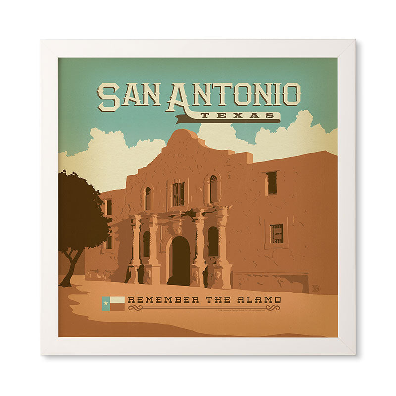 Anderson Design Group San Antonio Framed Wall Art