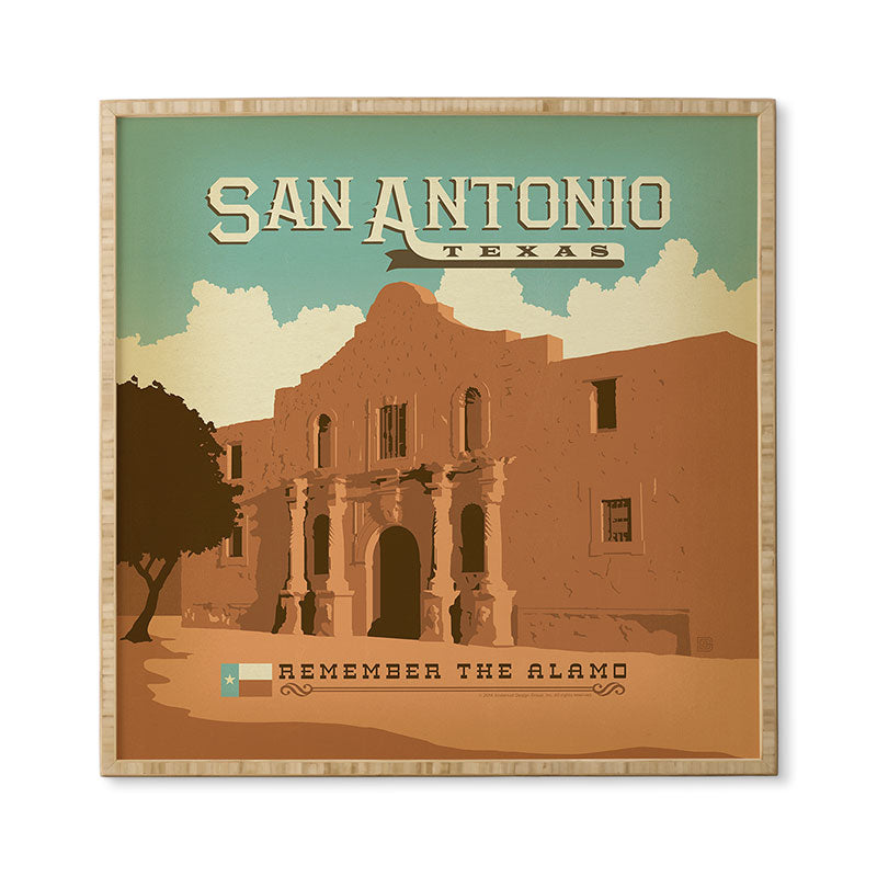 Anderson Design Group San Antonio Framed Wall Art