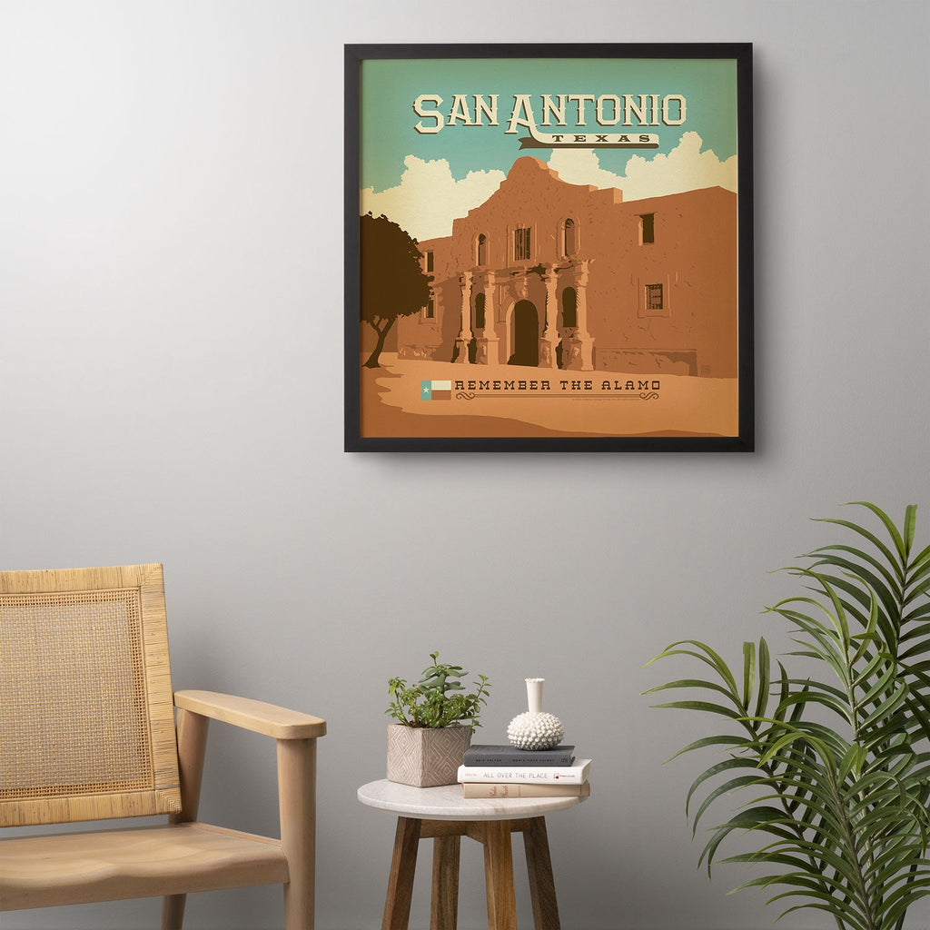Anderson Design Group San Antonio Framed Wall Art