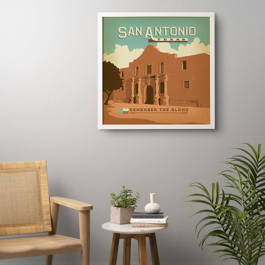 Anderson Design Group San Antonio Framed Wall Art