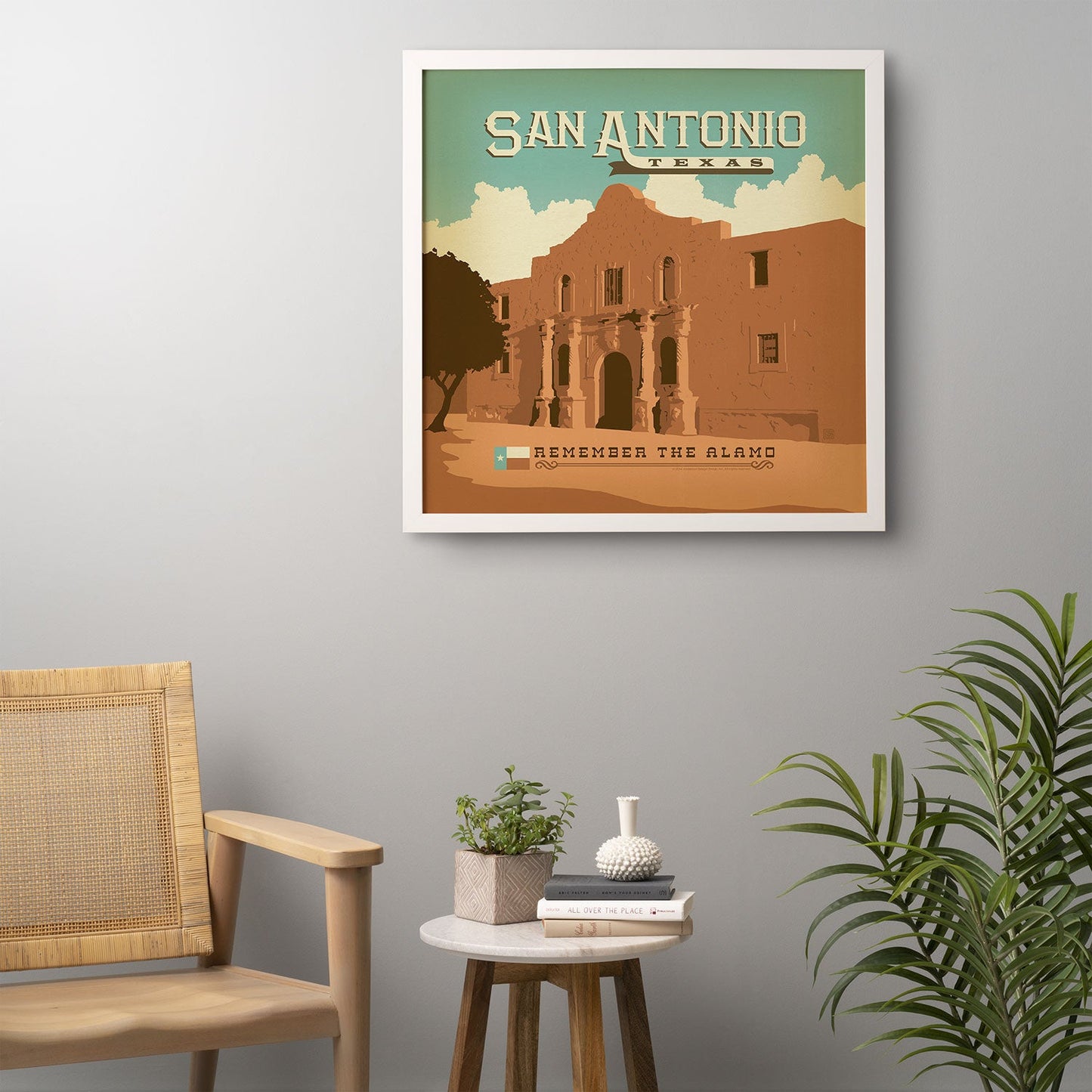 Anderson Design Group San Antonio Framed Wall Art