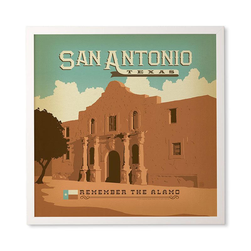 Anderson Design Group San Antonio Framed Wall Art