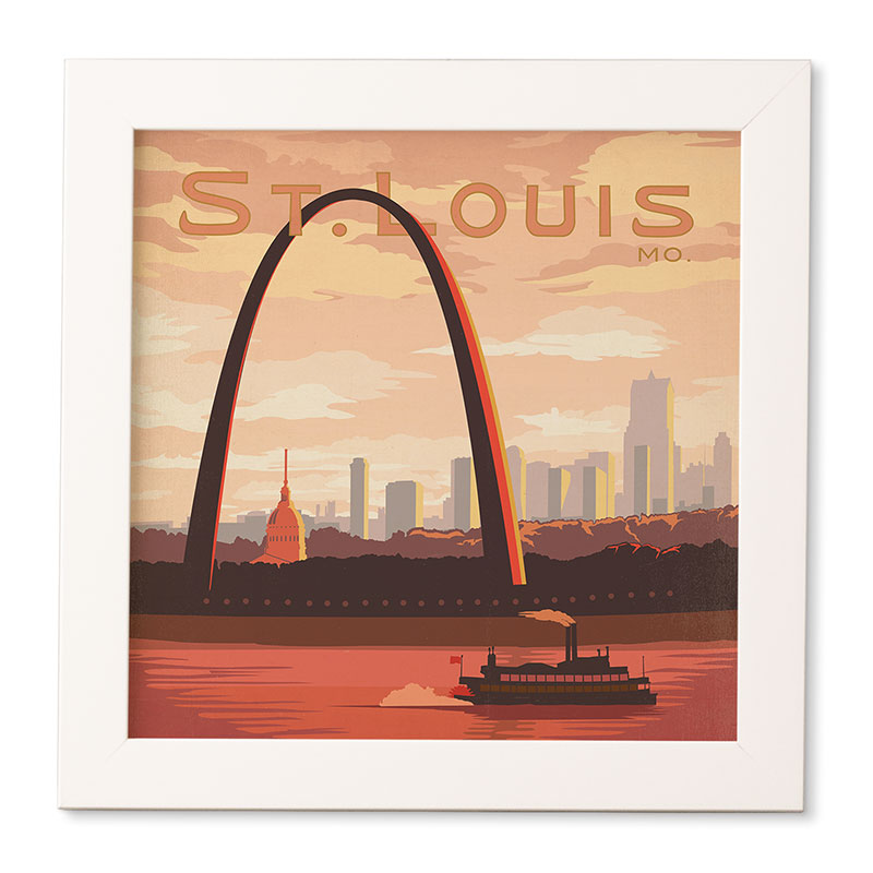Anderson Design Group St Louis Framed Wall Art