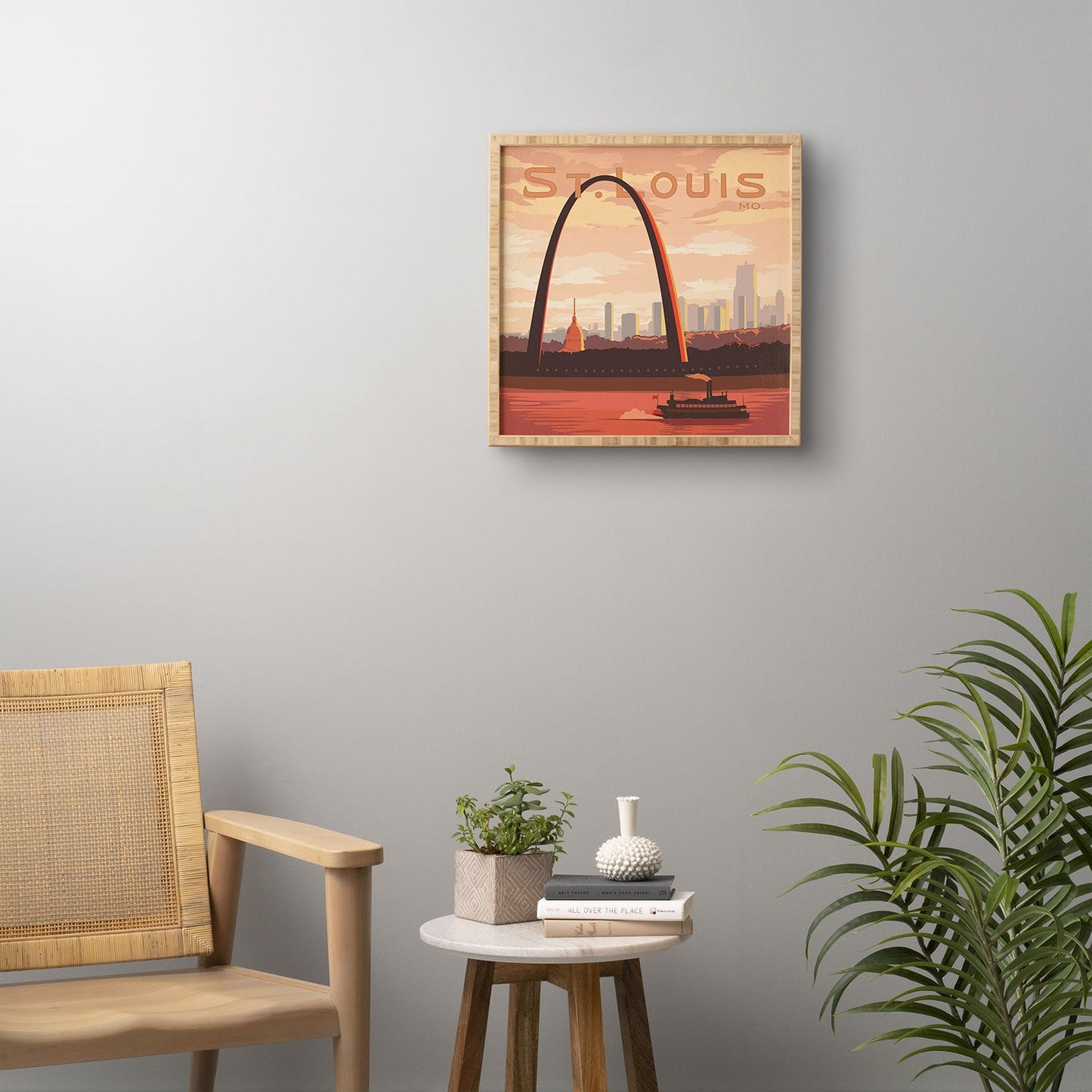 Anderson Design Group St Louis Framed Wall Art