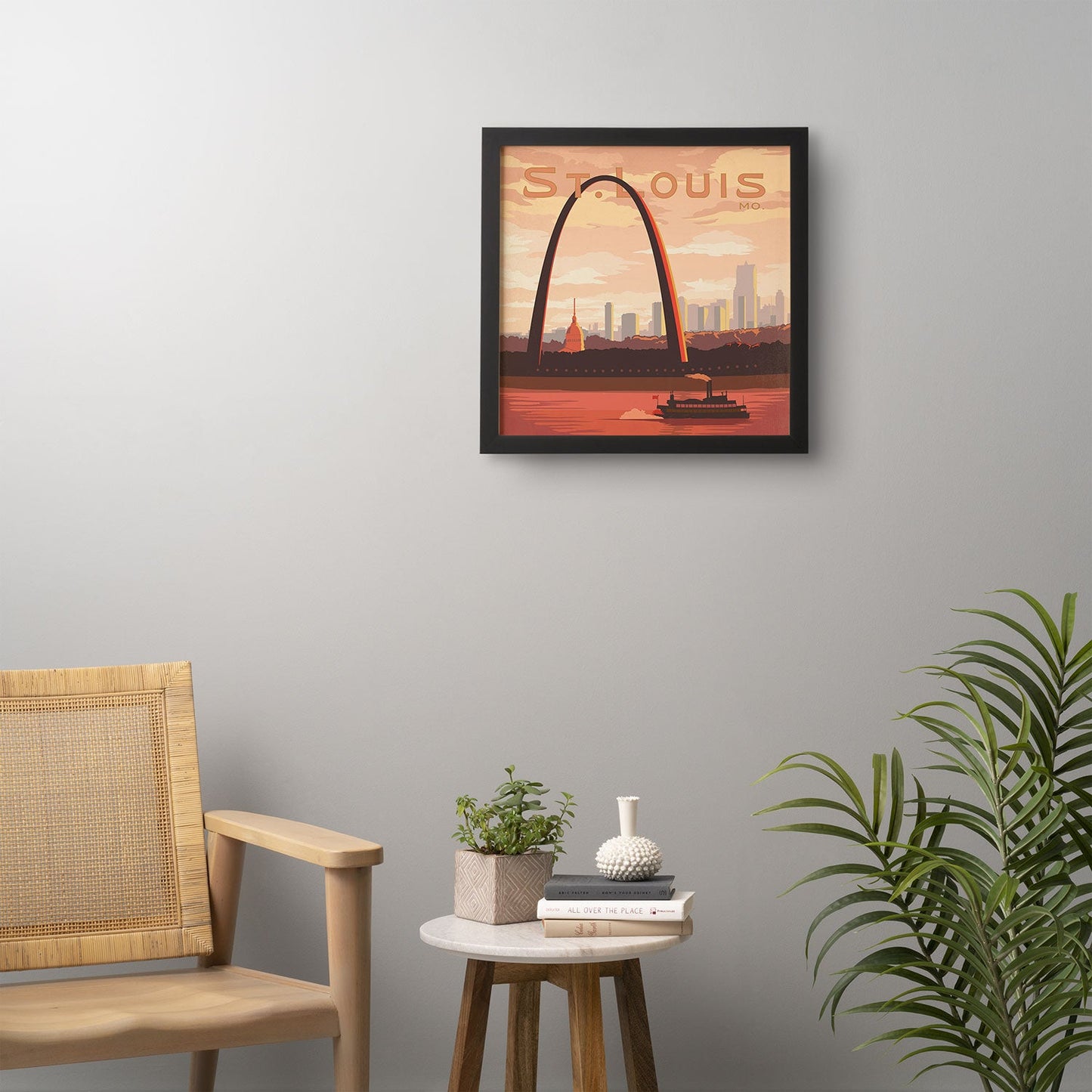 Anderson Design Group St Louis Framed Wall Art