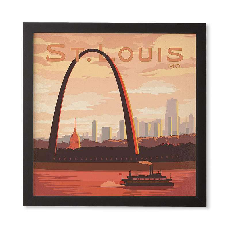 Anderson Design Group St Louis Framed Wall Art