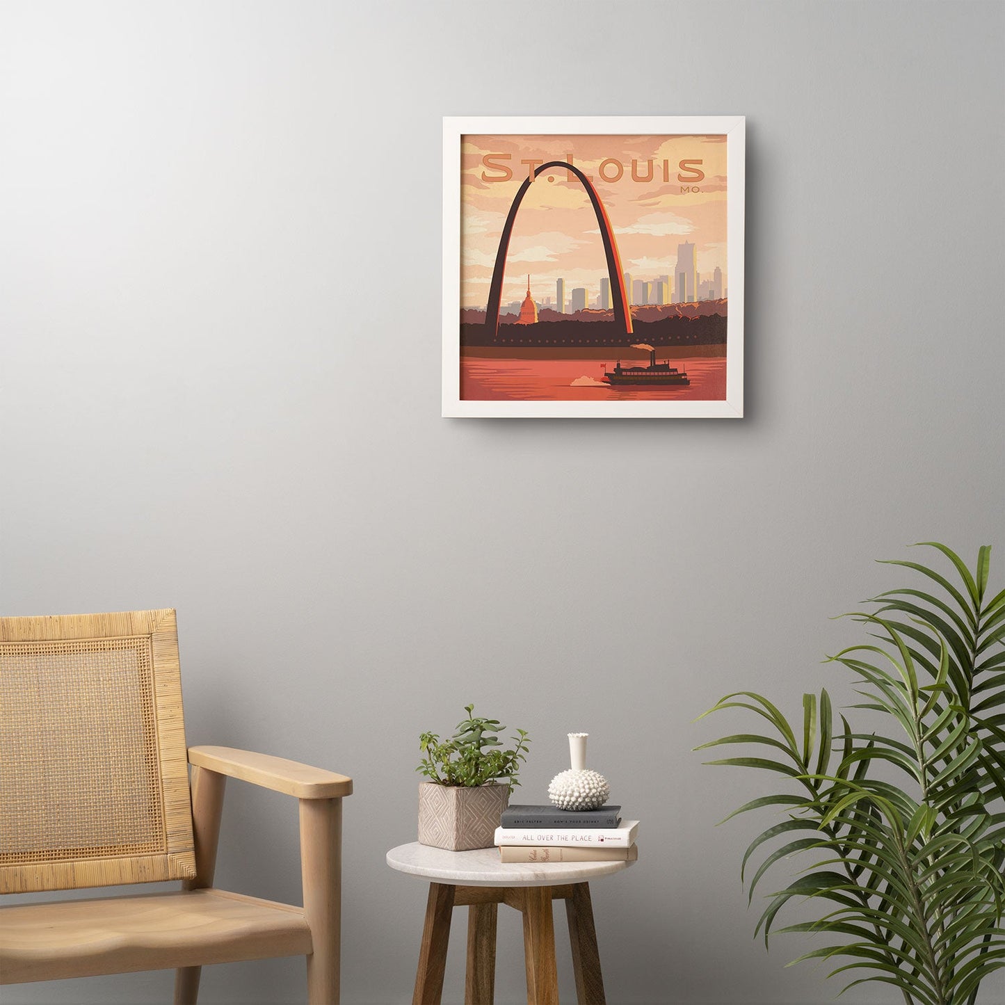 Anderson Design Group St Louis Framed Wall Art