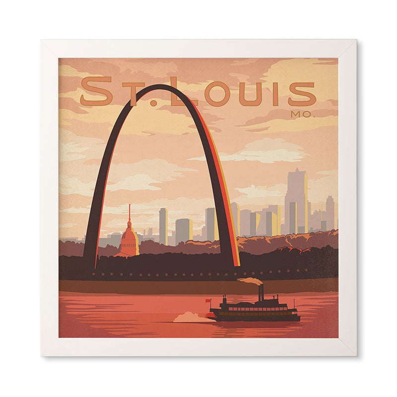Anderson Design Group St Louis Framed Wall Art
