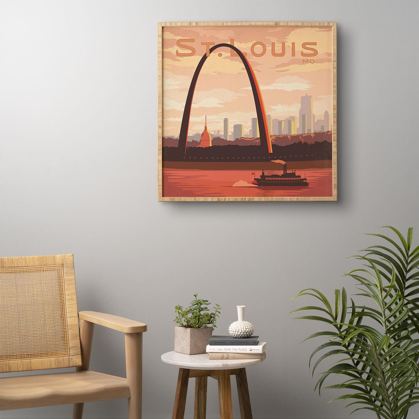 Anderson Design Group St Louis Framed Wall Art