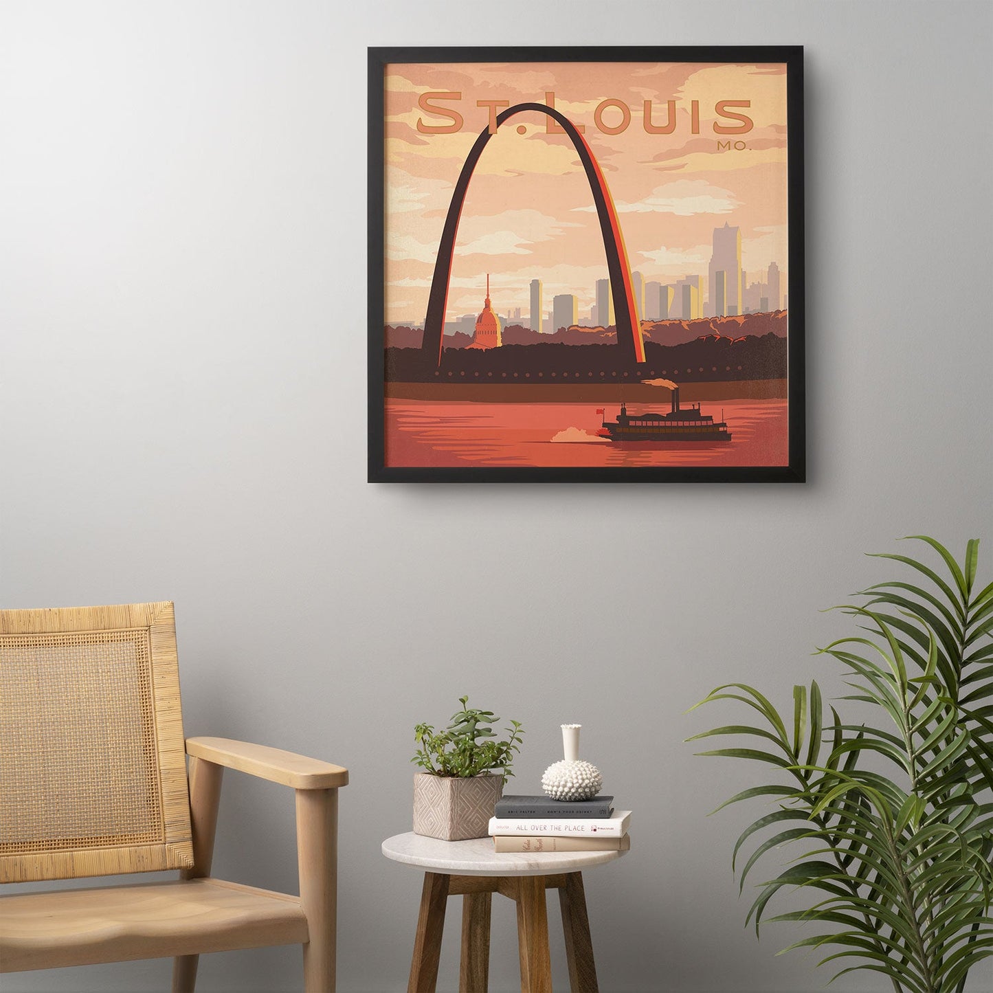 Anderson Design Group St Louis Framed Wall Art