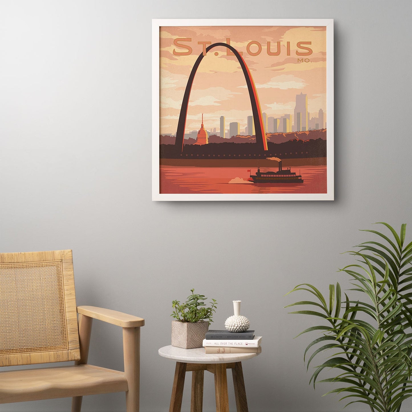 Anderson Design Group St Louis Framed Wall Art