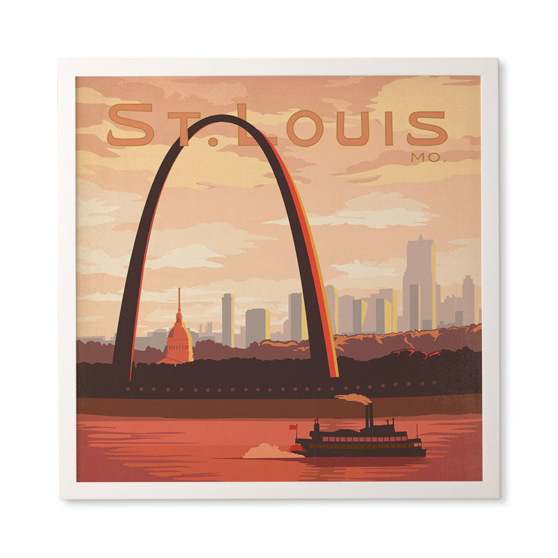Anderson Design Group St Louis Framed Wall Art