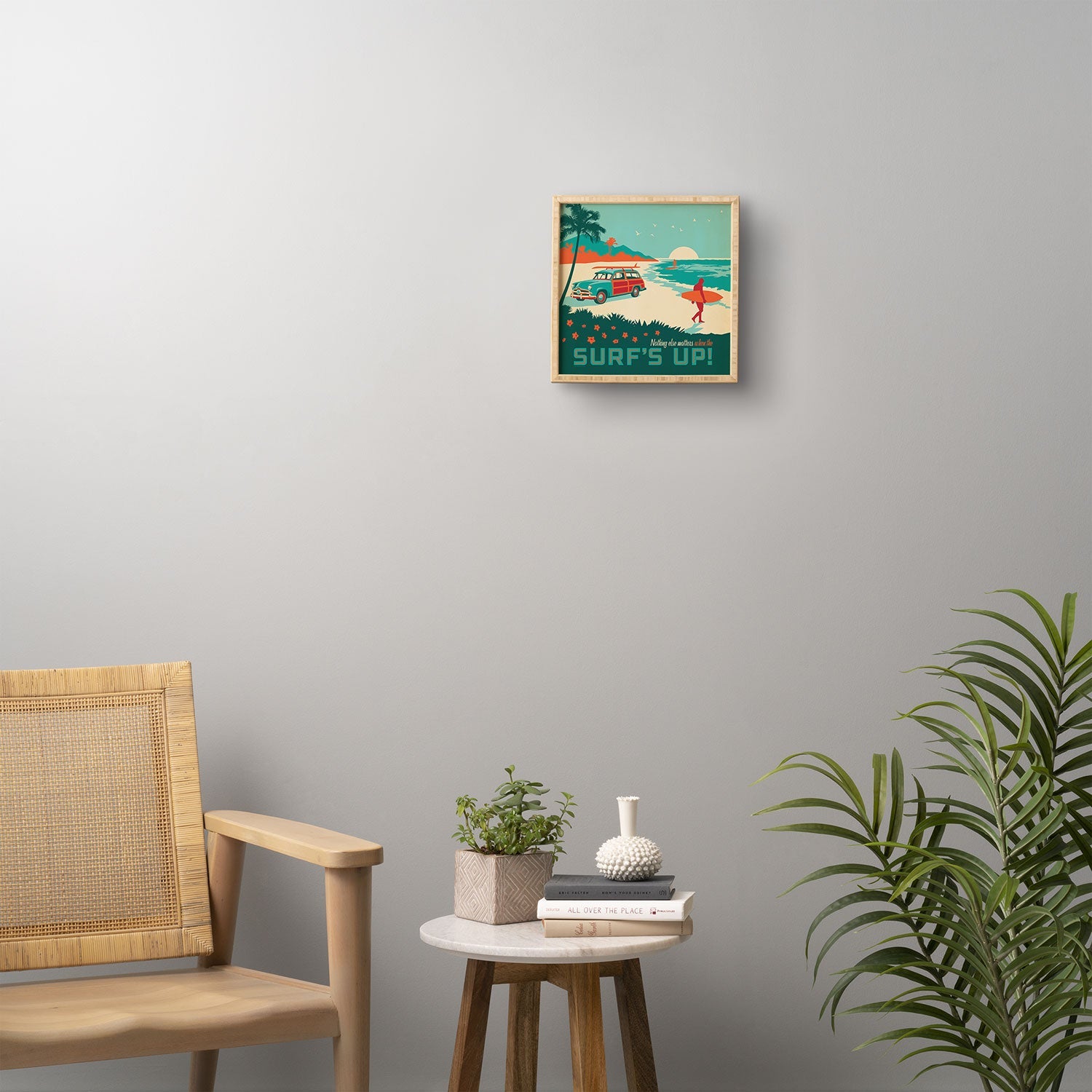 Anderson Design Group Surfs Up Framed Wall Art