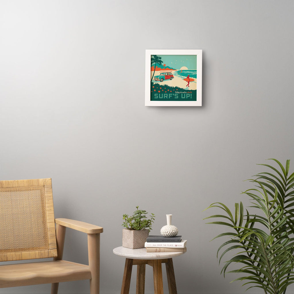 Anderson Design Group Surfs Up Framed Wall Art