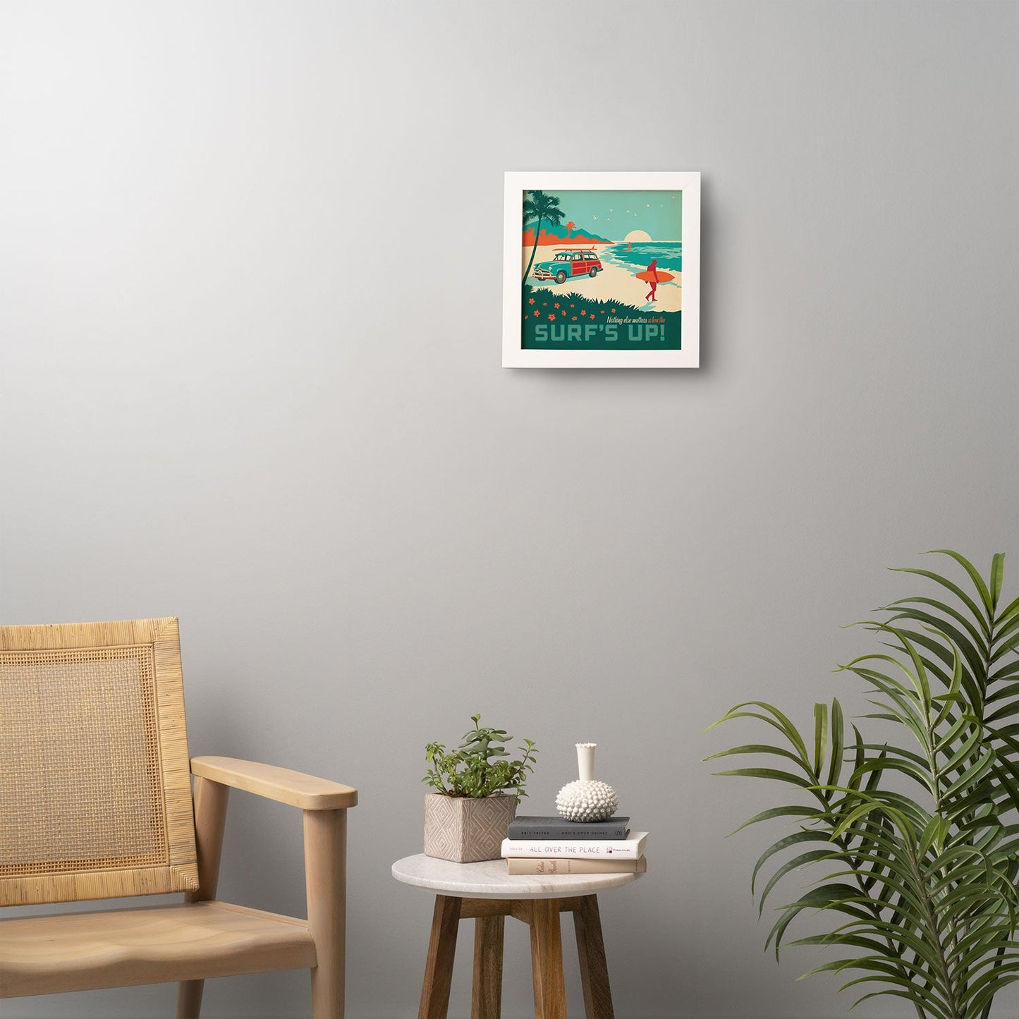 Anderson Design Group Surfs Up Framed Wall Art