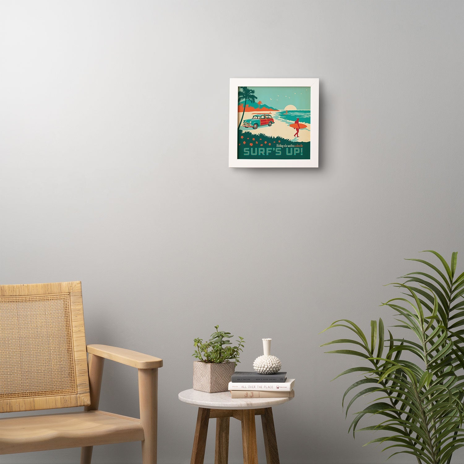 Anderson Design Group Surfs Up Framed Wall Art