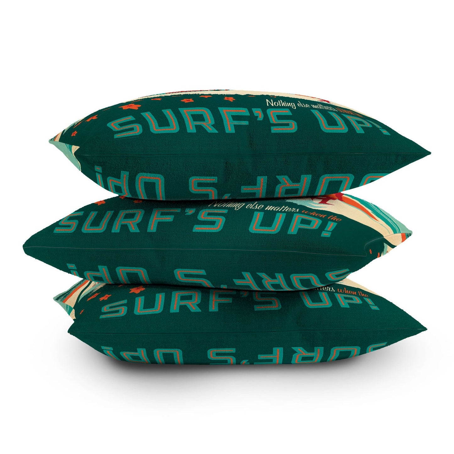 Anderson Design Group Surfs Up Throw Pillow
